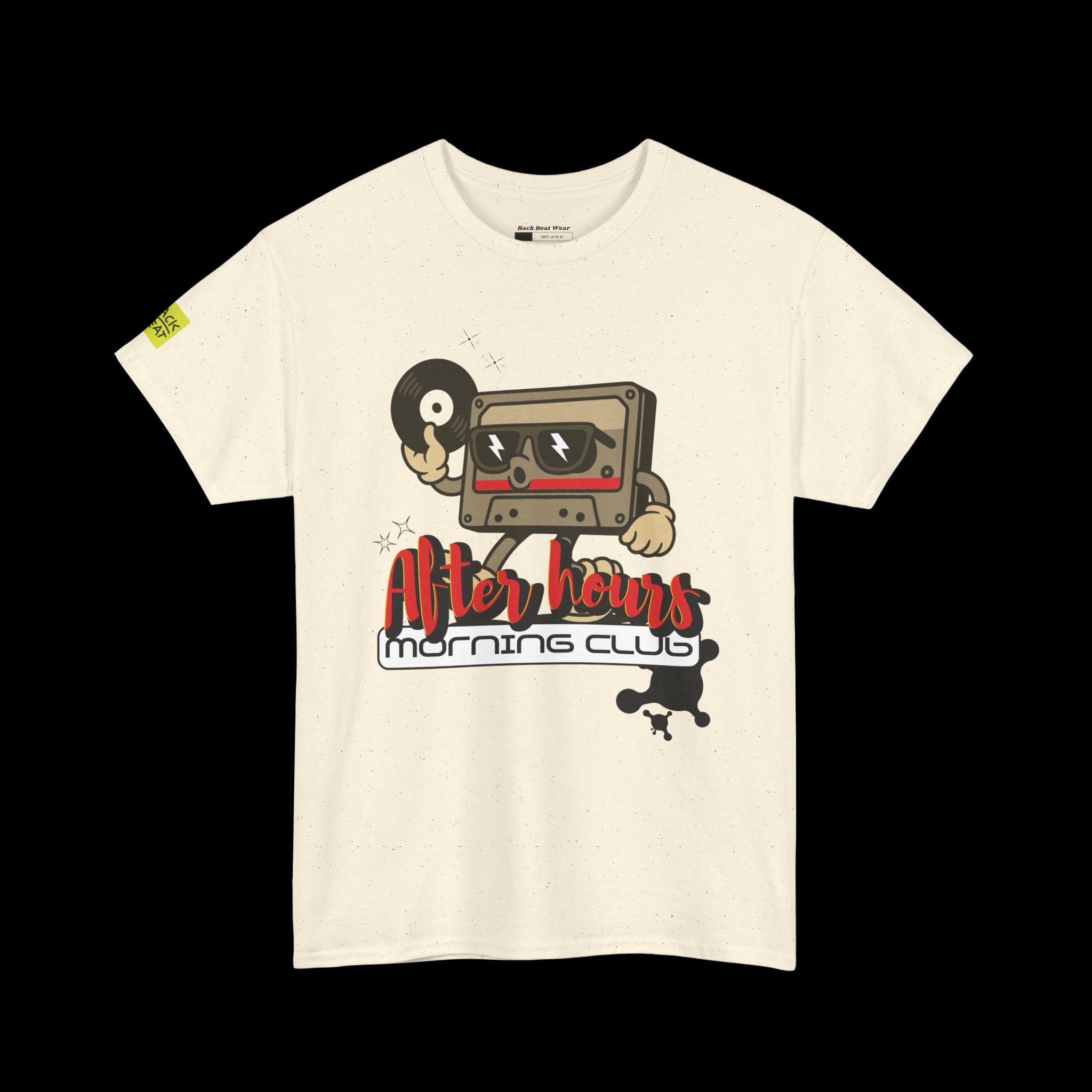 After Hours Morning Club Graphic T-shirt | Vintage Cassette Streetwear Shirt