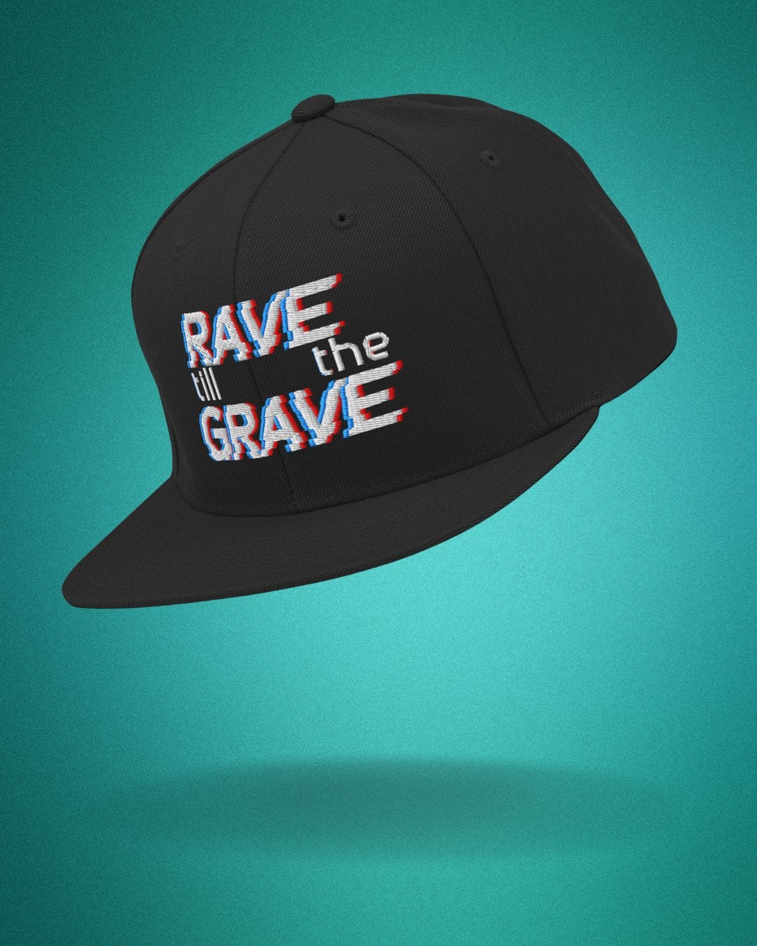 Rave Till the Grave Embroidered Cap