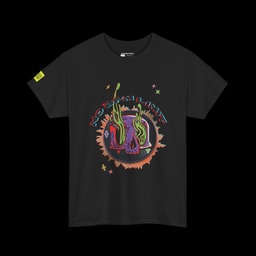 No BPM Limit Vinyl Skull: Front Print T-Shirt