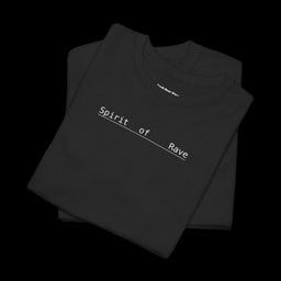 Spirit of Rave Graphic T‑Shirt — Back Print
