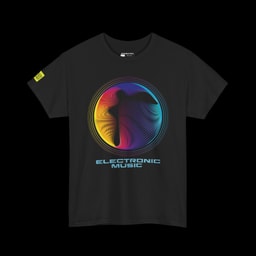 Electronic Pulse Front Print | Electronic Music T-Shirt