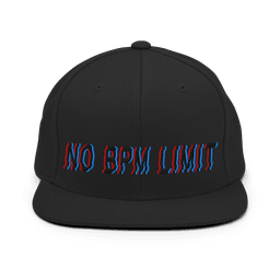 No BPM Limit Embroidered Rave Cap