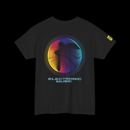 Electronic Pulse: Electronic Music T-Shirt Back Print
