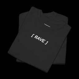 Rave Till the Grave Back Print- Unisex Classic Tee