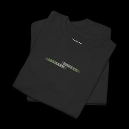RAVE ON RAVE OFF T-Shirt Back print | Psychedelic Graphic Tee