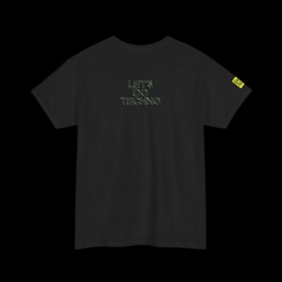 Let’s Do Techno: Abstract Rave Front Print
