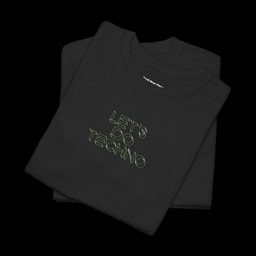 Let’s Do Techno Back print - Abstract Rave T-Shirt