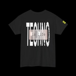 Techno Is Life | Minimalist Rave T-Shirt