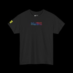 Music Journey T-Shirt | 3D Abstract Techno Design