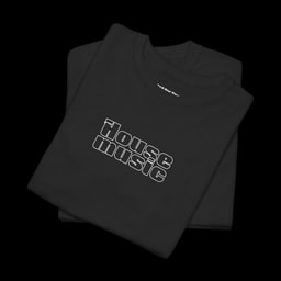 House Music T-Shirt - Vibrant Graphic Design for Music Lovers