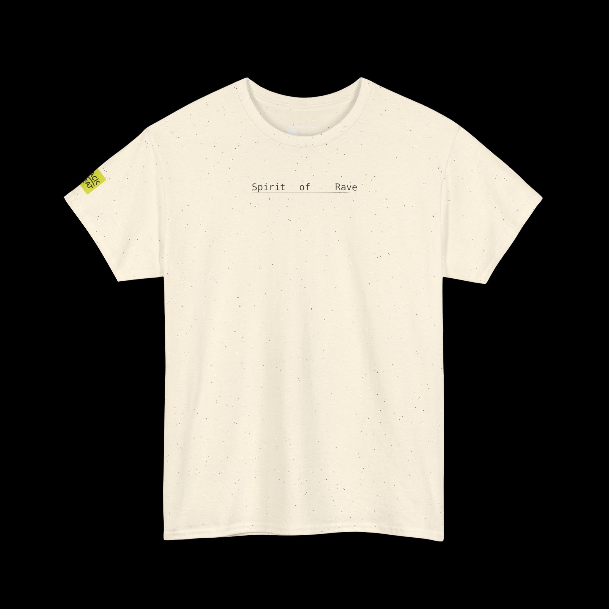 Spirit of Rave Graphic T‑Shirt — Back Print