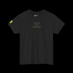 Let’s Do Techno Back print - Abstract Rave T-Shirt
