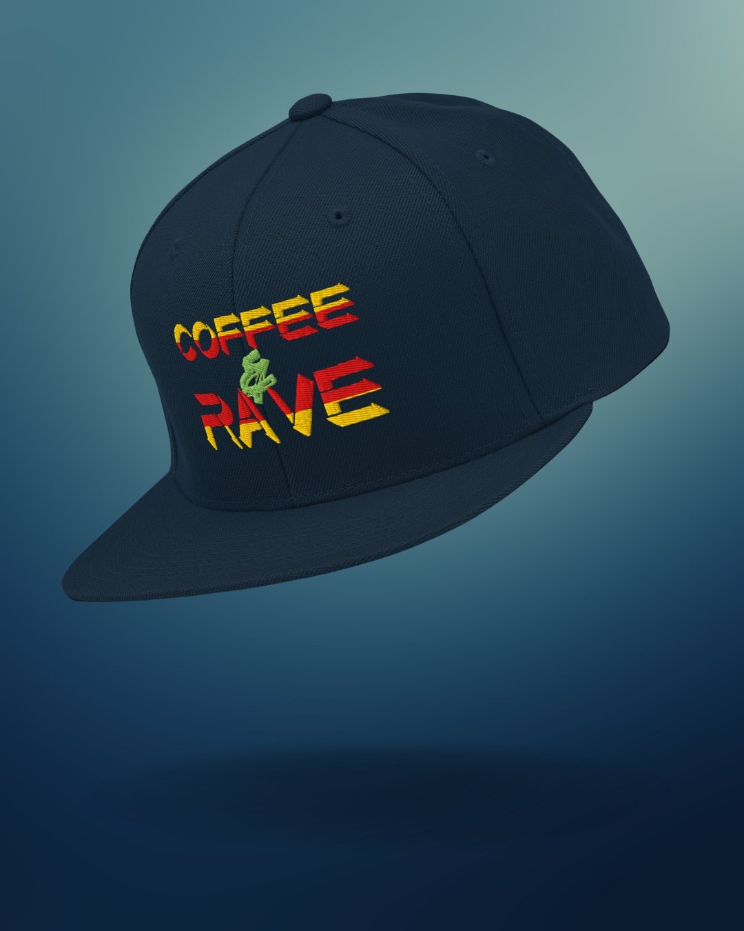 Coffee & Rave Snapback Hat