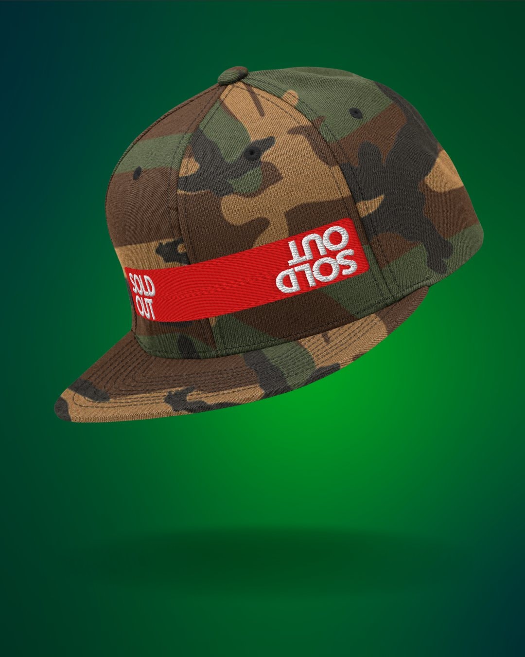 Sold Out Embroidered Streetwear Cap